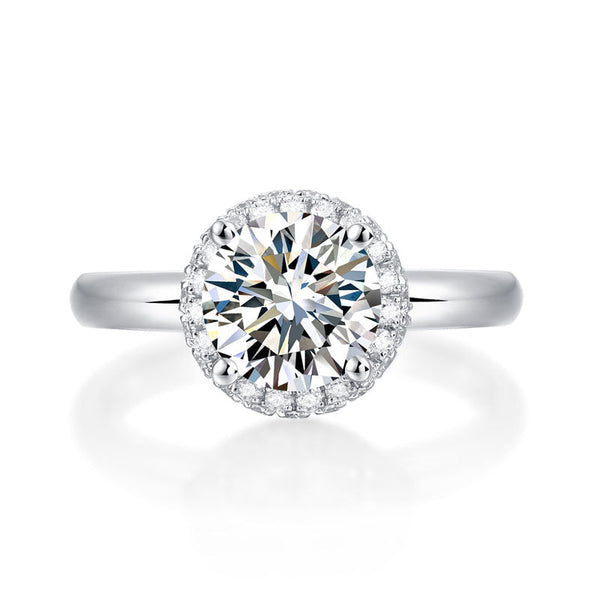 Diamond cut moissanite on sale