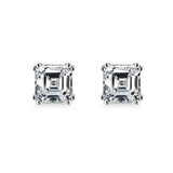 3.00ct Total, Moissanite Pendant & Earring Set, 925 Sterling Silver