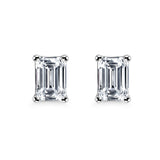 3.00ct Total, Moissanite Pendant & Earring Set, 925 Sterling Silver