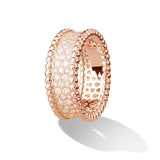 1.78ct Moissanite Wedding Band, Full Eternity Ring, Available in White, Rose or Yellow Gold