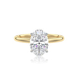 Oval Cut Classic Diamond Engagement Ring