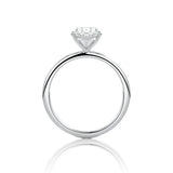 Oval Cut Classic Diamond Engagement Ring