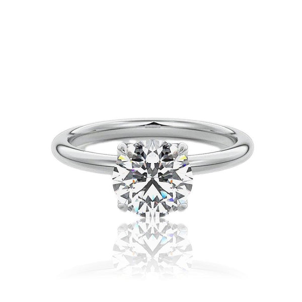 Round Cut Classic Diamond Engagement Ring