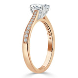 1.00ct  Oval Cut Moissanite Engagement Ring, Classic Style,  Available in White Gold, Platinum, Rose Gold or Yellow Gold