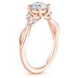 1.00ct  Oval Cut Moissanite Engagement Ring, Classic Style,  Available in White Gold, Platinum, Rose Gold or Yellow Gold
