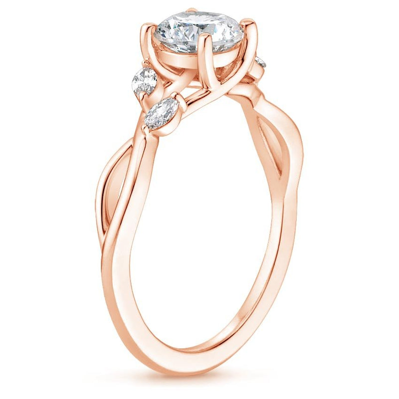 1.00ct  Oval Cut Moissanite Engagement Ring, Classic Style,  Available in White Gold, Platinum, Rose Gold or Yellow Gold