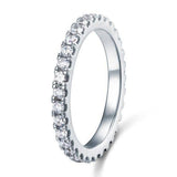 0.70ct Round Brilliant Cut Full Diamond Eternity Ring