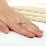 1.25ct Vintage Diamond Halo Engagement Ring, Round Brilliant Cut Diamond, 925