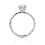 1.00ct  Round Cut Moissanite Engagement Ring, Classic Style,  Available in White Gold, Rose Gold, Yellow Gold or Platinum